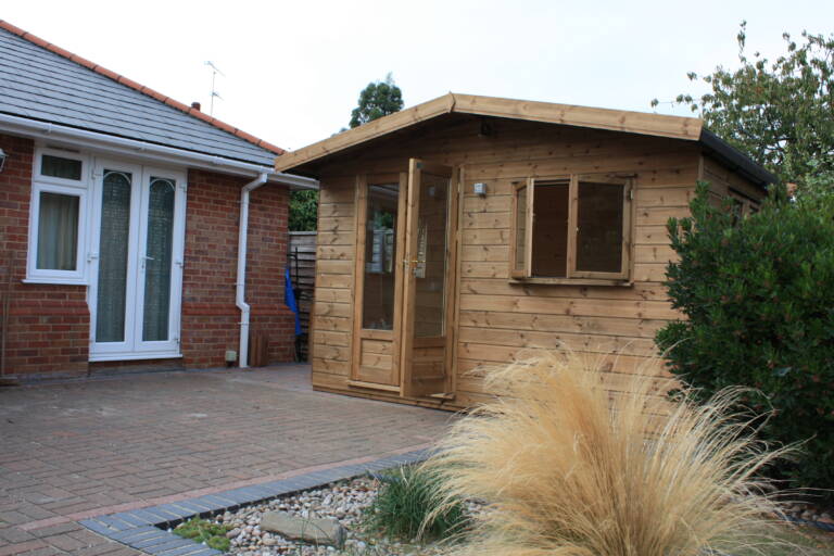 Summerhouse designed, built and installed by Hutchinsons in Essex