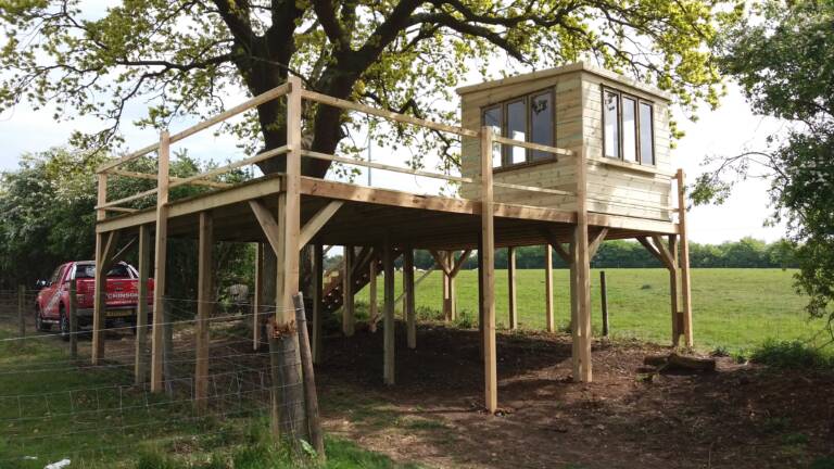 Summerhouse designed, built and installed by Hutchinsons in Essex