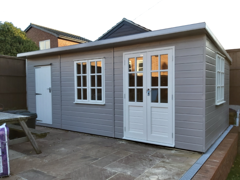 Summerhouse designed, built and installed by Hutchinsons in Essex