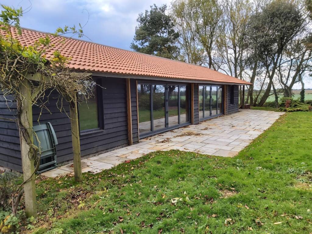 Summerhouse designed, built and installed by Hutchinsons in Essex