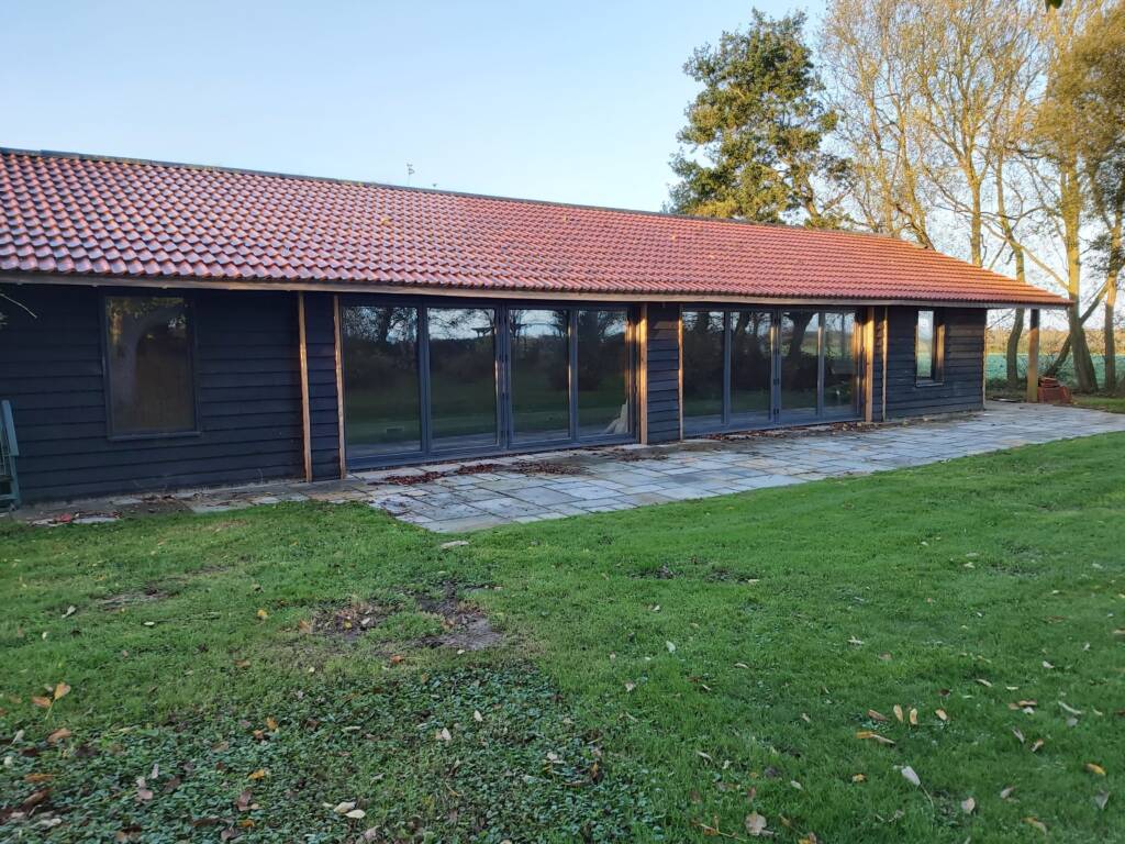 Summerhouse designed, built and installed by Hutchinsons in Essex