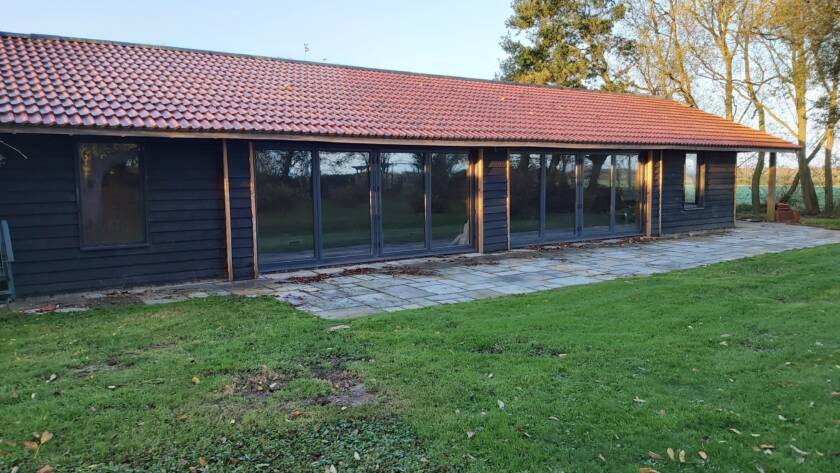 Summerhouse designed, built and installed by Hutchinsons in Essex