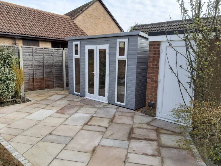 Summerhouse designed, built and installed by Hutchinsons in Essex