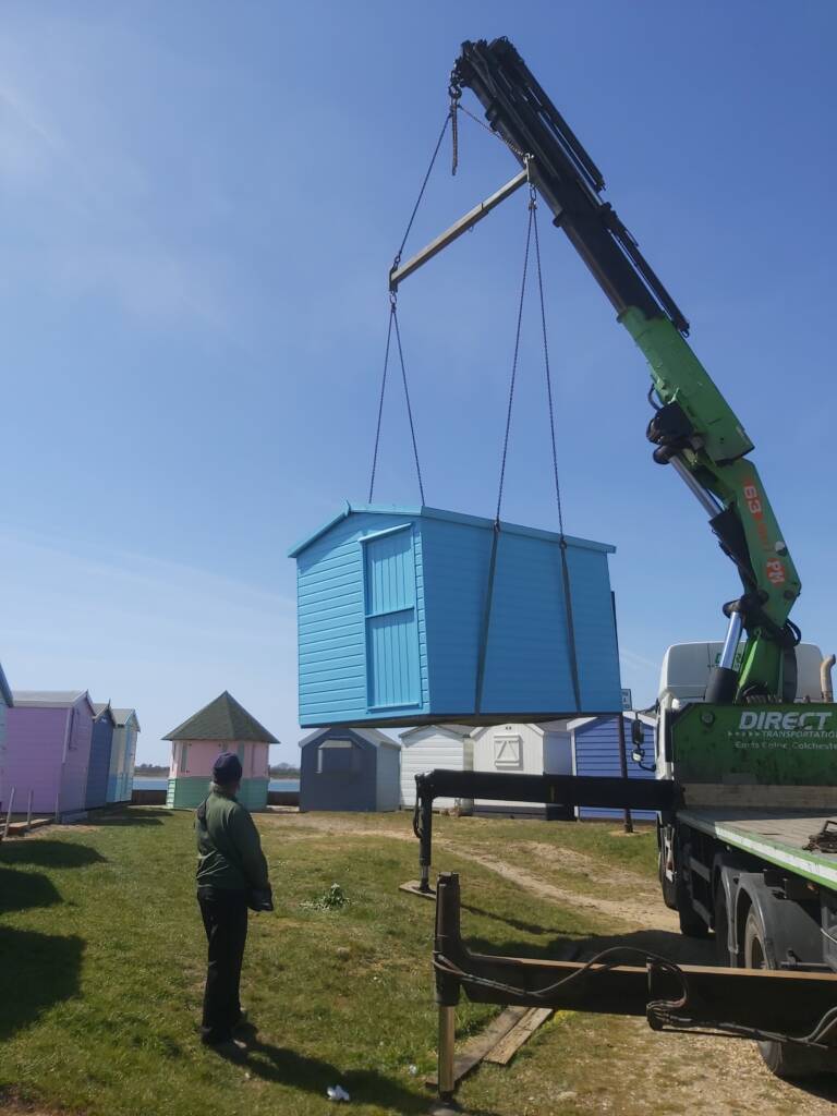 Beachhut designed, built and installed by Hutchinsons in Essex