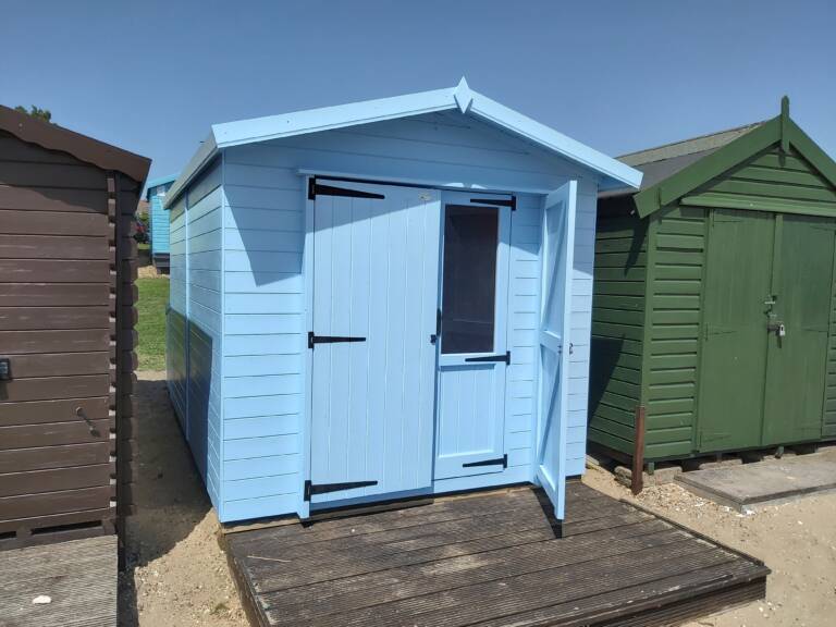 Beachhut designed, built and installed by Hutchinsons in Essex