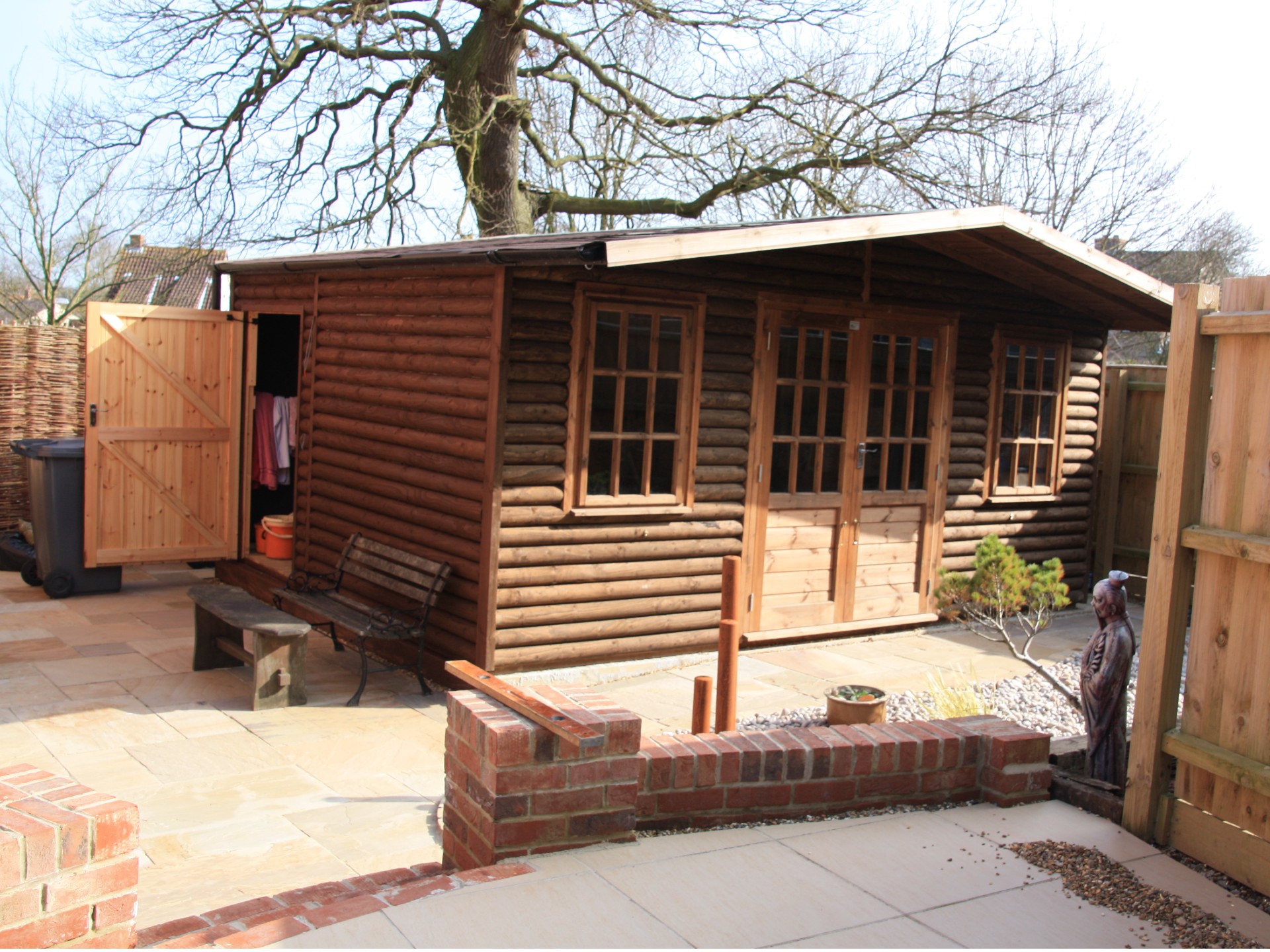 Summerhouse designed, built and installed by Hutchinsons in Essex