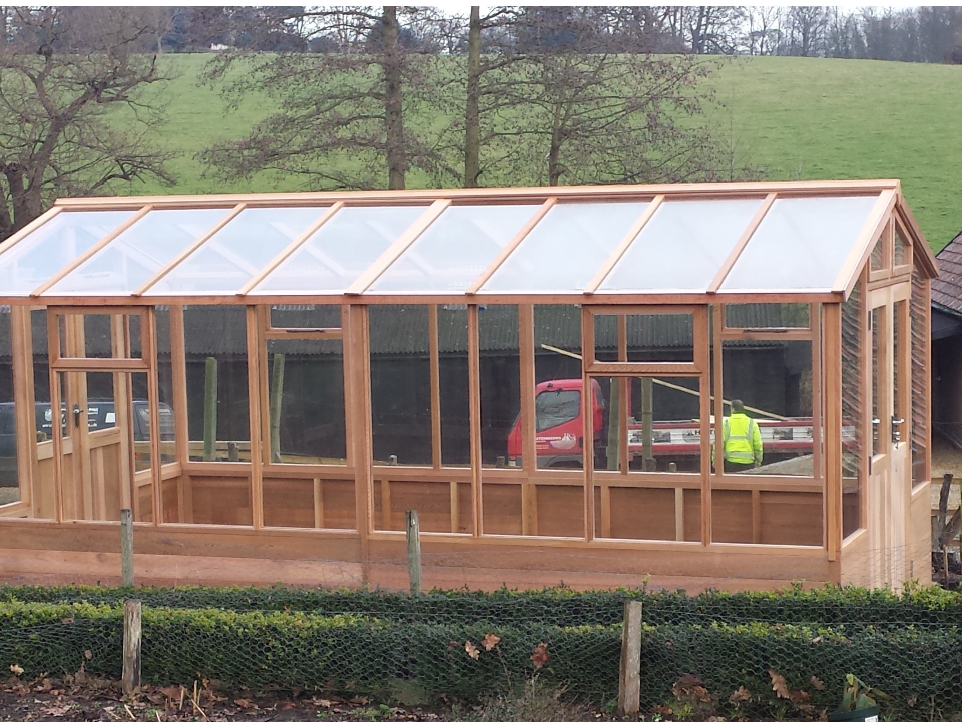 greenhouse designed, built and installed by Hutchinsons in Essex