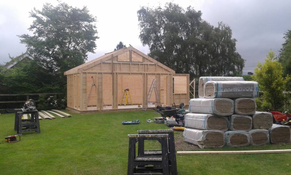 Summerhouse designed, built and installed by Hutchinsons in Essex