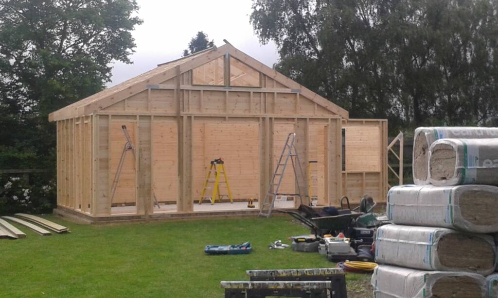 Summerhouse designed, built and installed by Hutchinsons in Essex