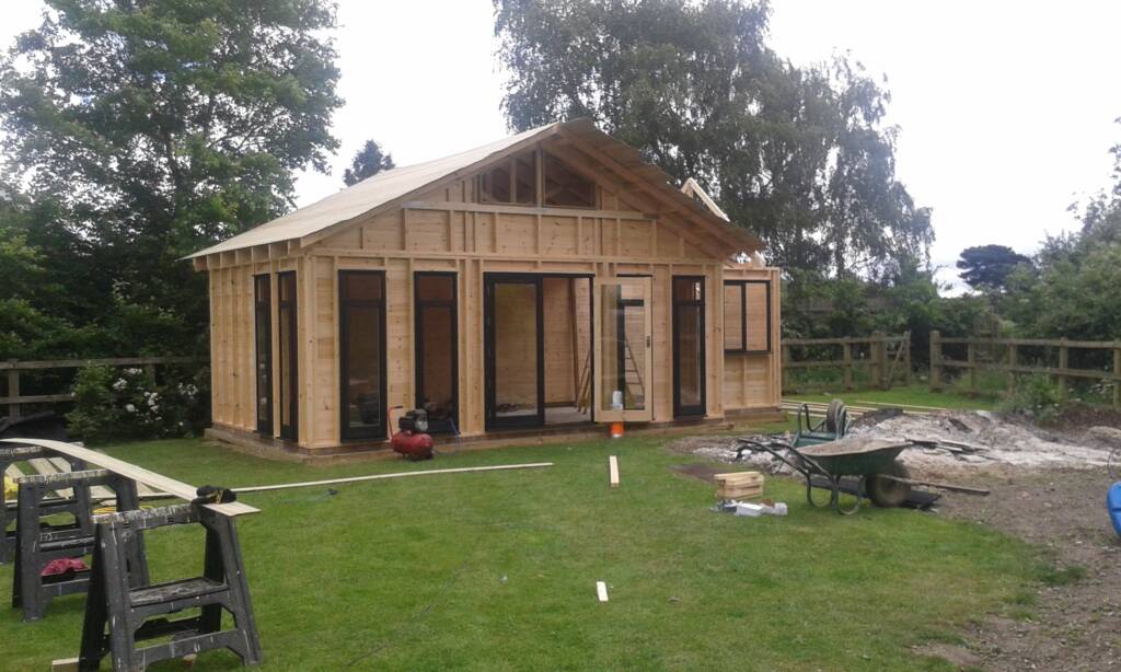 Summerhouse designed, built and installed by Hutchinsons in Essex