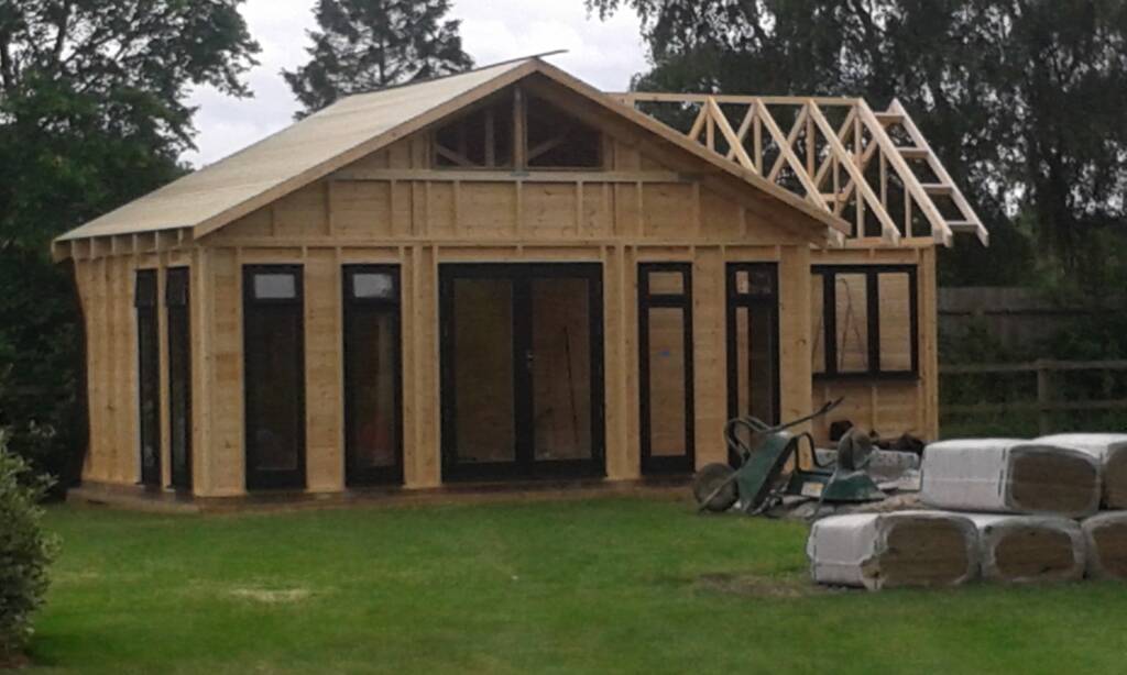 Summerhouse designed, built and installed by Hutchinsons in Essex