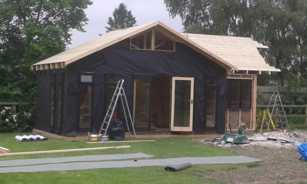 Summerhouse designed, built and installed by Hutchinsons in Essex