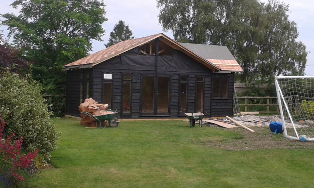 Summerhouse designed, built and installed by Hutchinsons in Essex