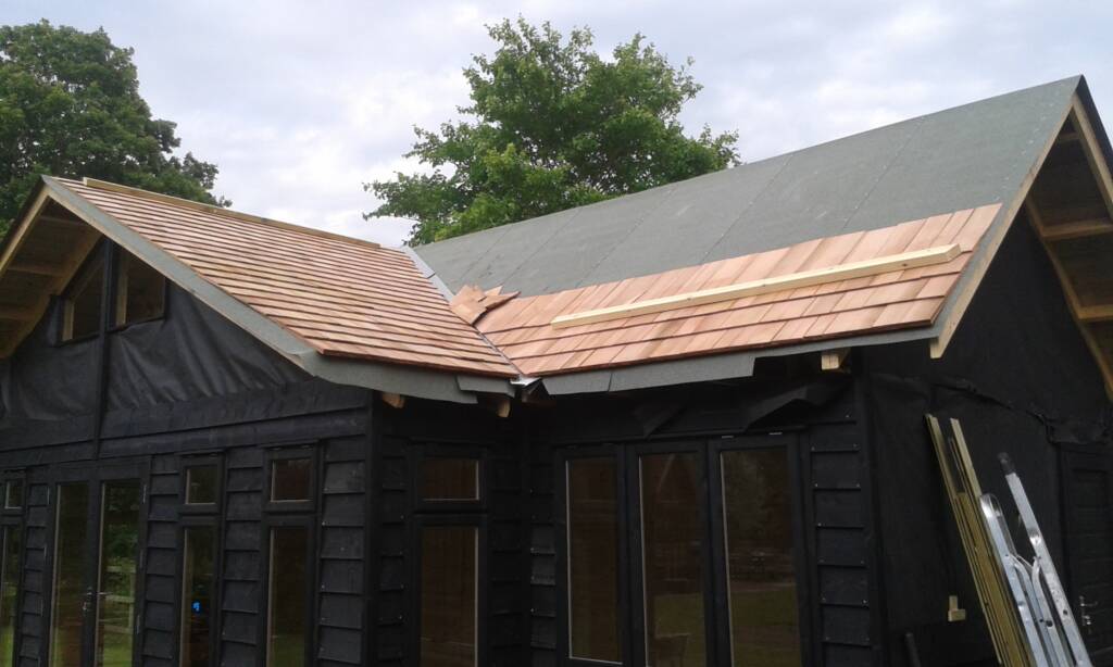 Summerhouse designed, built and installed by Hutchinsons in Essex