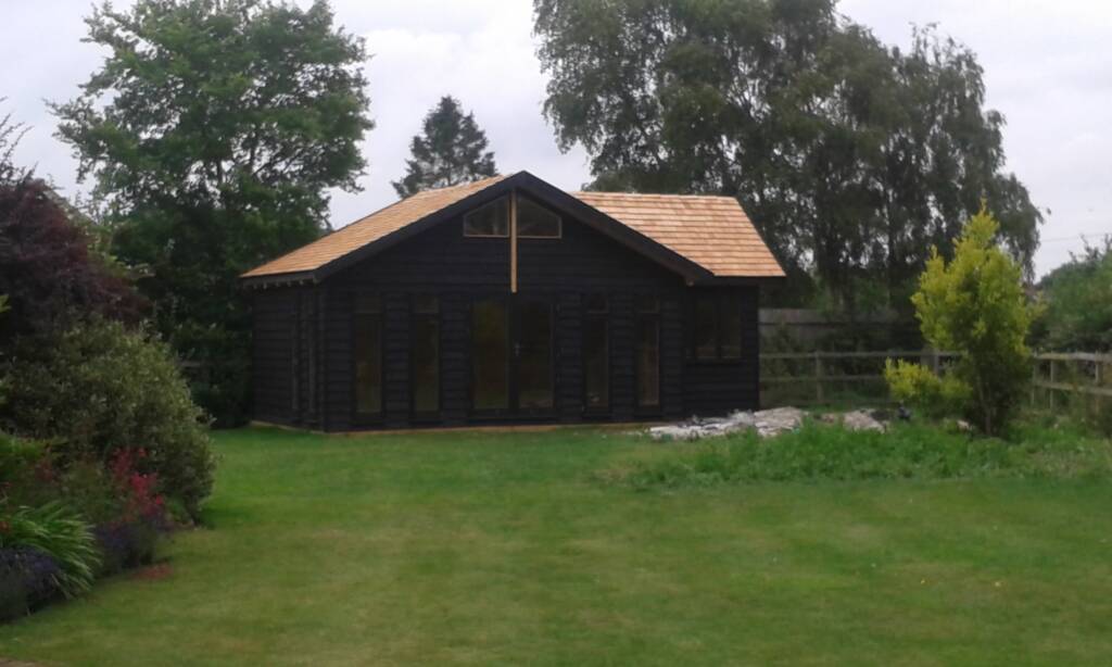 Summerhouse designed, built and installed by Hutchinsons in Essex