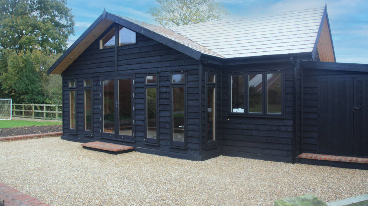 Summerhouse designed, built and installed by Hutchinsons in Essex