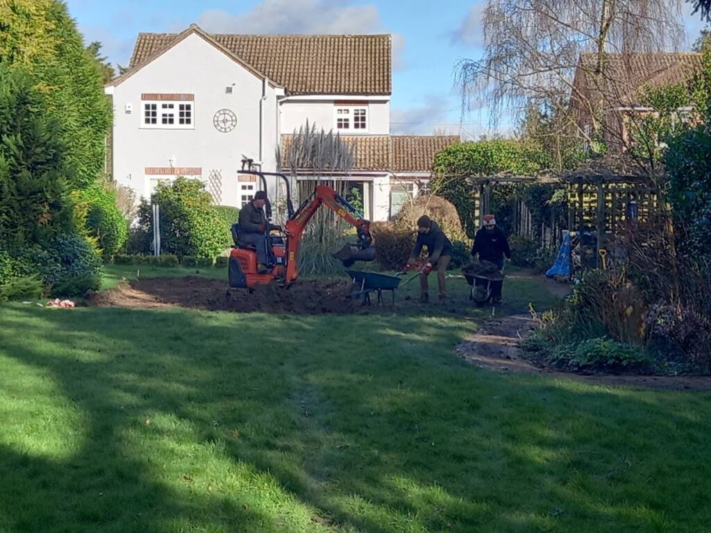 Summerhouse designed, built and installed by Hutchinsons in Essex