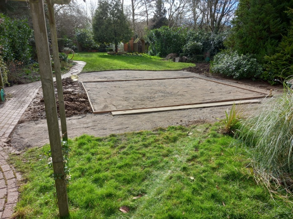 Summerhouse designed, built and installed by Hutchinsons in Essex