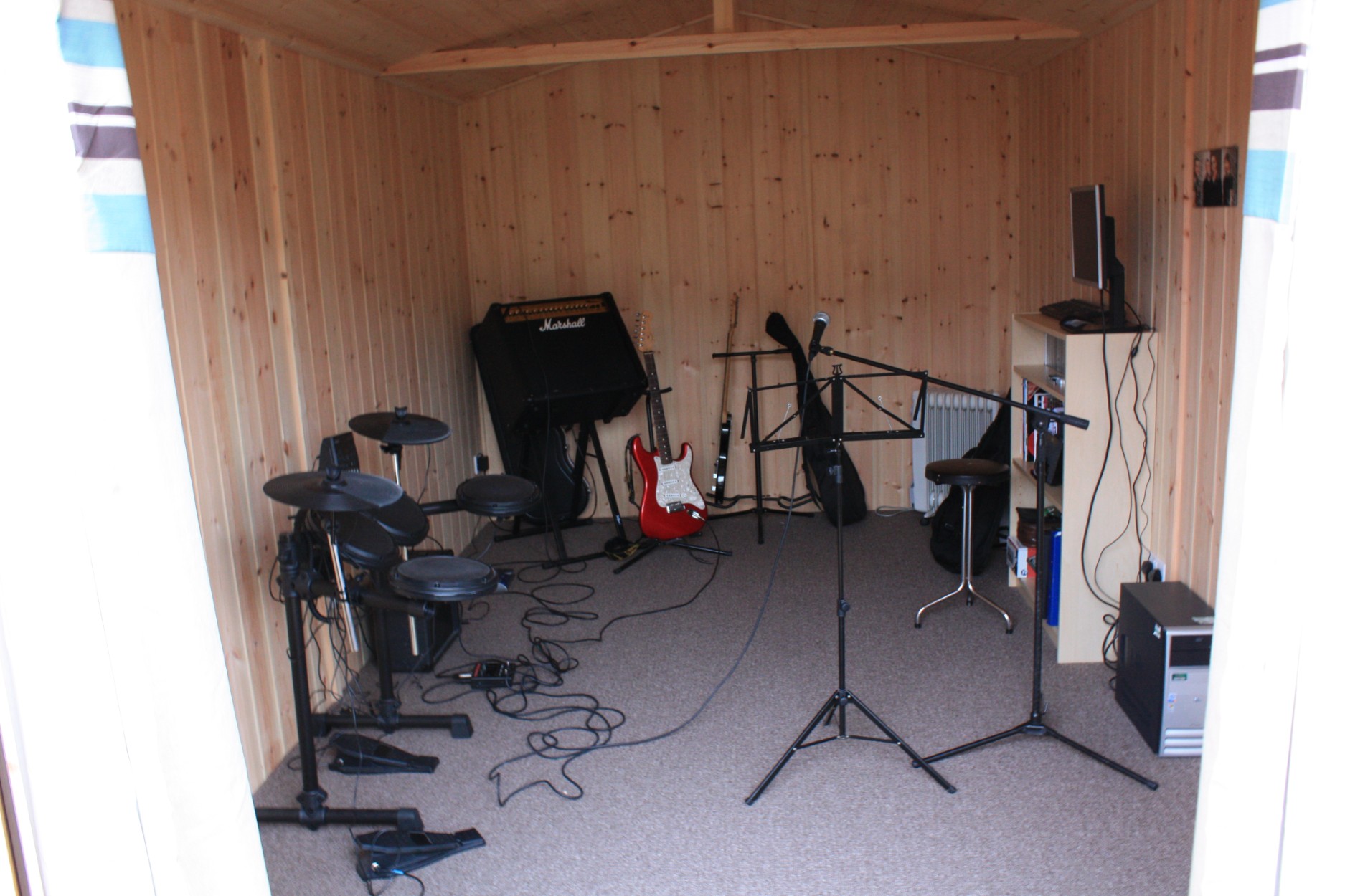 Sound Proof Music Room designed, built and installed by Hutchinsons in Essex