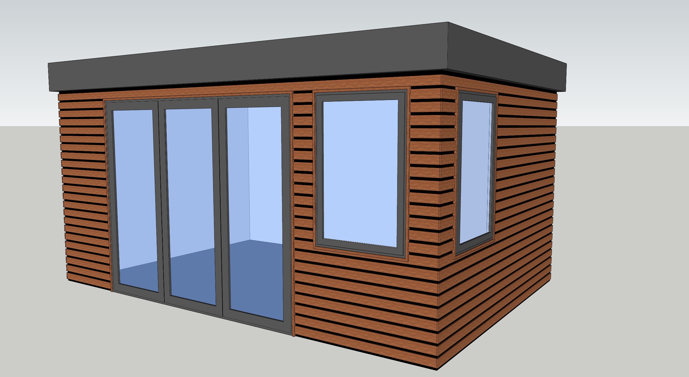 Summerhouse designed, built and installed by Hutchinsons in Essex