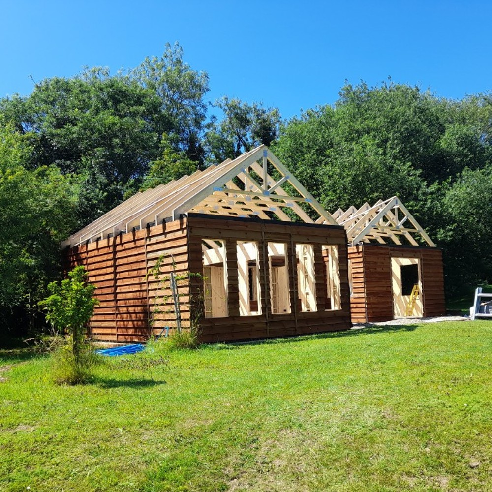 Summerhouse designed, built and installed by Hutchinsons in Essex