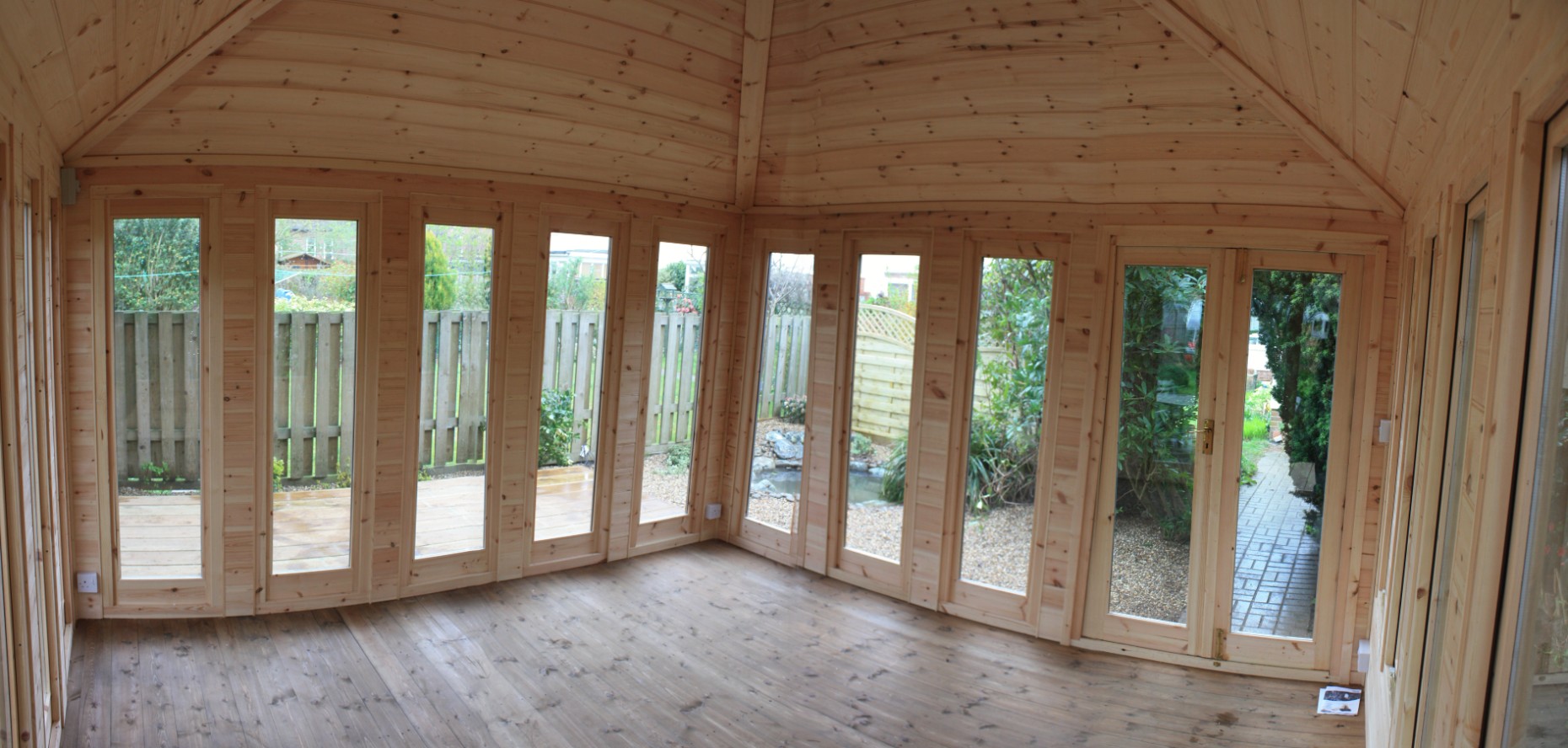 Summerhouse designed, built and installed by Hutchinsons in Essex